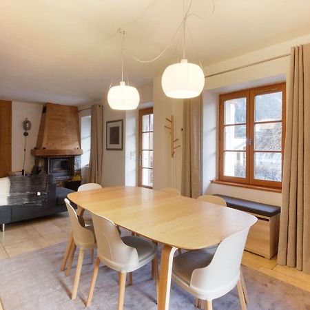 Les Alpins - Centre De Chamonix - Renove Avec Jardin Et Vue Imprenable Sur Le Montblanc Apartment Exterior photo